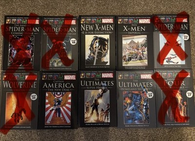 Ultimate Marvel Graphic Novels Vol 23, 24, 27, 28, 29 (2011) Price per novel