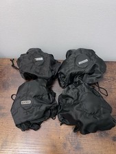 Travel Jewelry Organizer Pouches 4 Bags Drawstrings Pockets Tag Sterling Silver