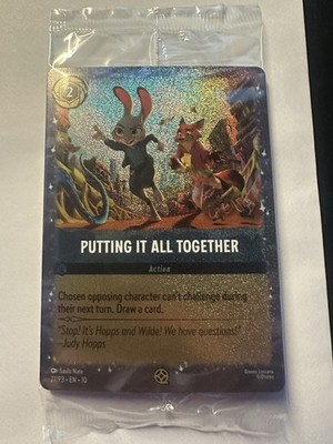 Putting It All Together Lorcana Movie Promo Zootopia | eBay