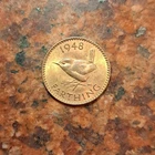 1948 George VI Farthing — photo from another recent sale