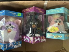 Lot of 3 SEALED 1998 FURBY Tiger Electronics 70-800 NEW IN BOX 70-884 70-940