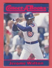 1990 Collect A Books -- Jerome Walton -- Cubs -- Box 732-332