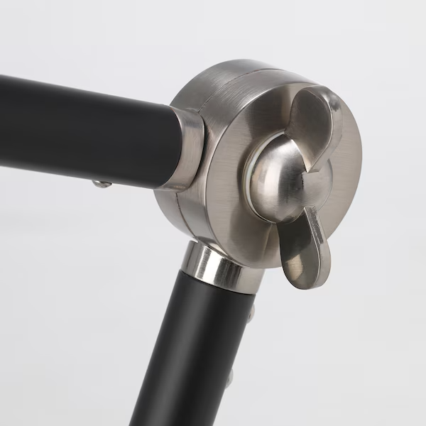 Ikea Arod Adjustable Floor Reading Lamp - Black / Anthracite HTF