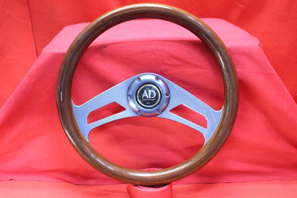 ATC ADDUE ST211 36Φ Wood Steering Wheel 2-Spoke F/S Shipped from