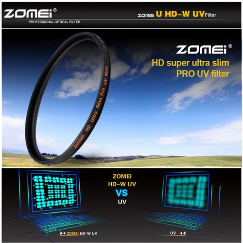 Zomei 58mm Ultra Slim HD High Definition UV Filter Camera Lens Protector For DLS - Picture 5 of 11
