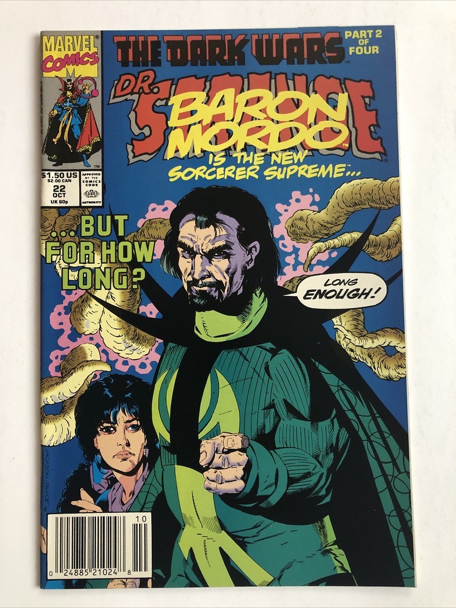 Doctor Strange: Sorcerer Supreme #21 #22 Newsstand 1990 Marvel