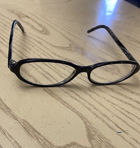 Fendi Eye Glasses Frames F619 135mm Black Marble With Designs On Arms Made Italy - Picture 3 of 7