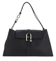 Furla Nuvola Shoulder Bag L Schultertasche Tasche Nero Schwarz Neu