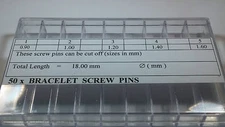 Set of Bracelet Screw Pins. watch maker pins - cut to fit your needs. tool