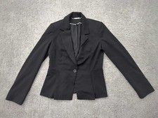 White House Black Market Coat Womens 4 Black ...