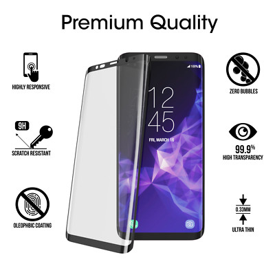 1* For Samsung Galaxy S9 Plus amFilm 3D 