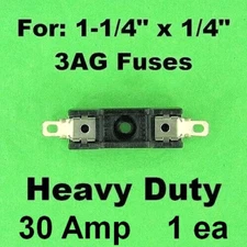 Bussmann Fuse Holder Block 30A 300V AC DC V Volt 30 A Car Truck Van Single Panel
