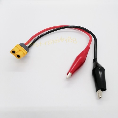 Amass XT60 Female Plug to Power Clip Tester 30CM 12AWG Cable for RC ISDT Charger - Picture 13 of 21