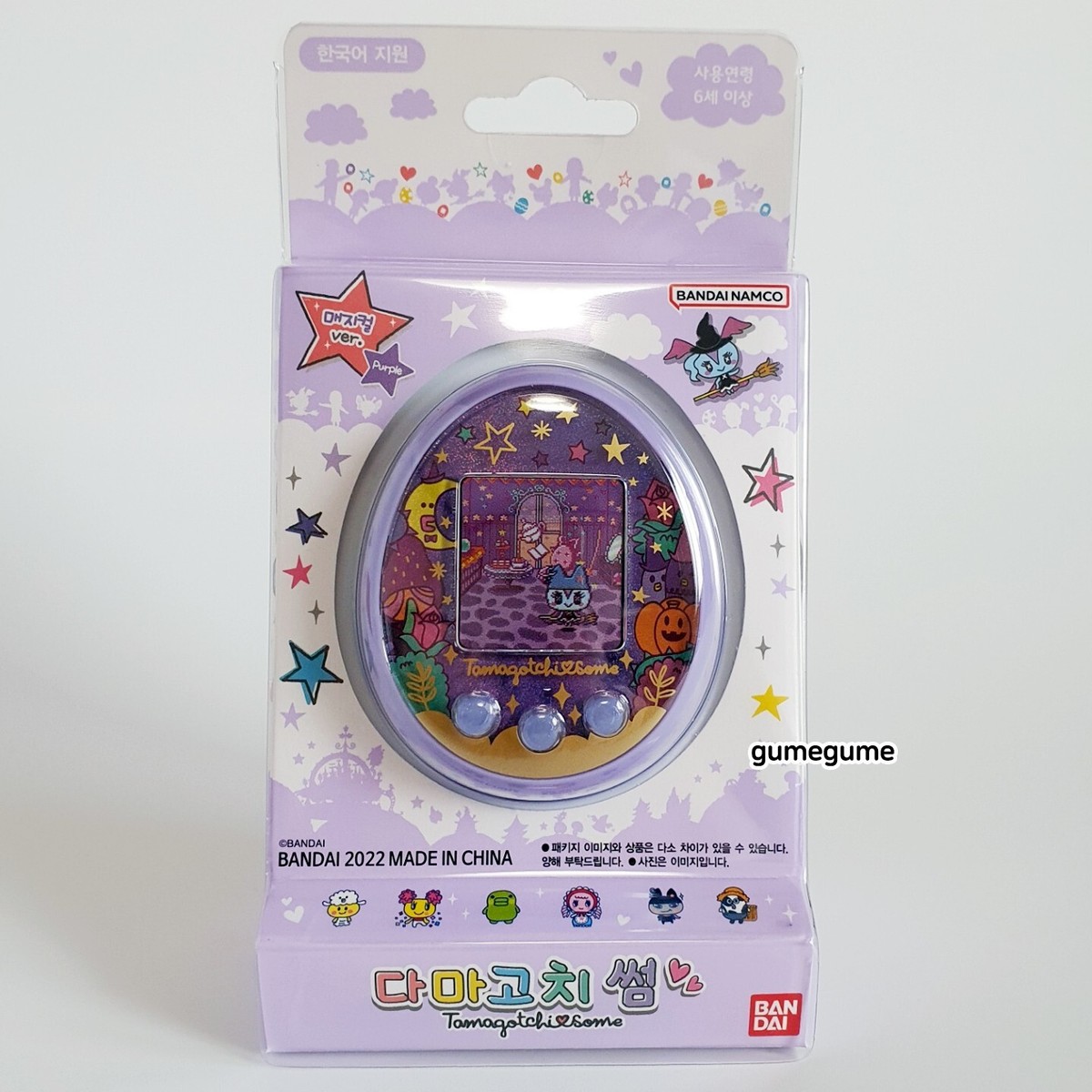 BANDAI Tamagotchi Meets パープル Tamagotchi Meets Fantasy Meets Version Purple Color BANDAI