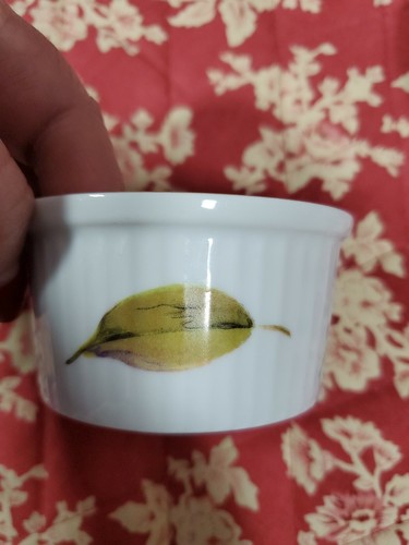 4 ~ Royal Worcester Evesham Gold Trim Mini Ramekin Custard Cup Bowls 3 1/4" - Picture 4 of 6