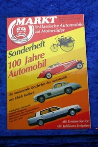 Oldtimer Markt Sonderheft Nr. 2 1986 100 Jahre Automobil | eBay