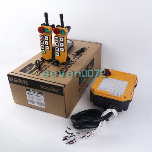 Industrial Crane Wireless Remote Control 2Transmitters + 1Receiver F24-6S - Afbeelding 2 van 3