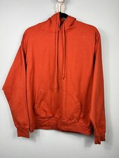 John Galt Brandy Melville Burnt Orange Pullover Hoodie Small Fall Autumn School