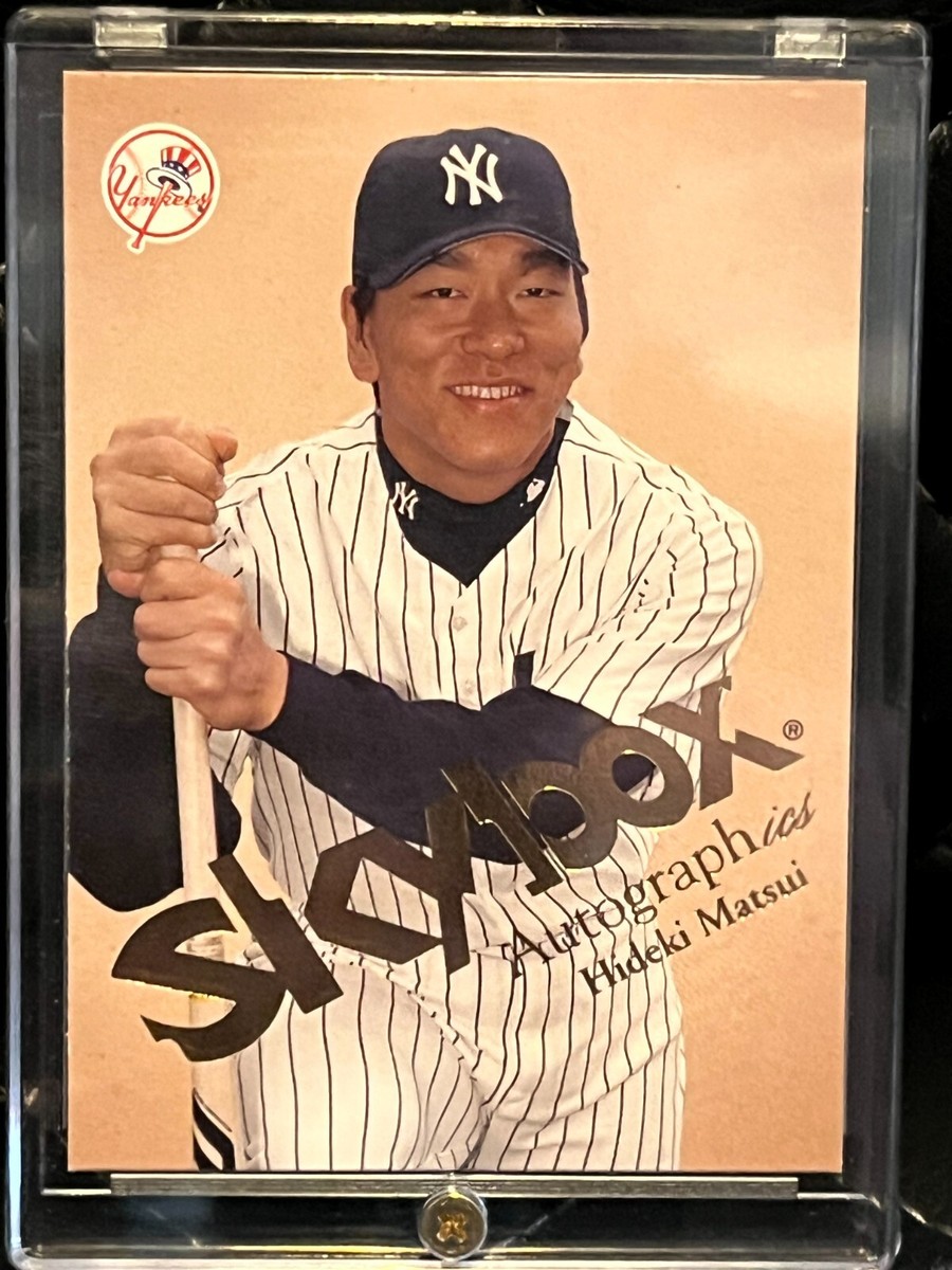 2004 Skybox Autographics New York Yankees #12 Hideki Matsui