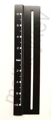 BLACK PITCH TRIM FITS TECHNICS SL1210 SL1200 MK2 MK3 MK5 DISPLAY STICKER DECAL