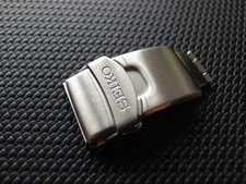 18mm 20mm Seiko deployment buckle for watch replacement use