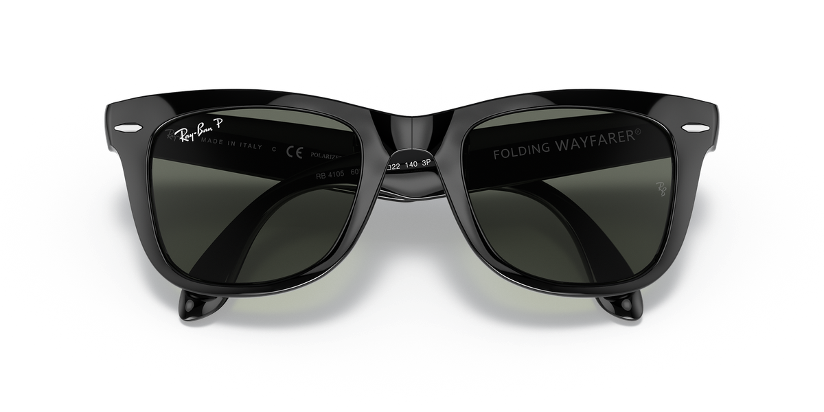 小物 Ray-Ban FOLDING WAYFARER RB4105 601/58 Ray-Ban Wayfarer Folding Classic Green Polarized Sunglasses RB4105