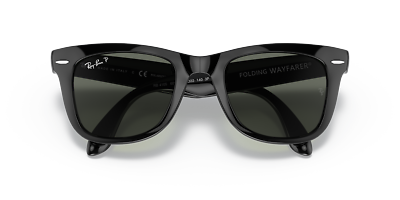 Ray-Ban Wayfarer Folding Classic Green Polarized Sunglasses RB4105
