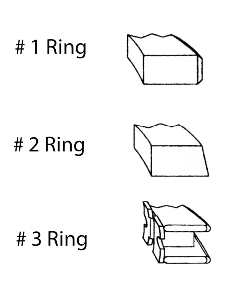 Enginetech C87014 | Anillos de pistón premium para 81-83 Nissan 2,2 L Z22/Z22E sistema operativo de 0,50 mm Foto 2 de 4
