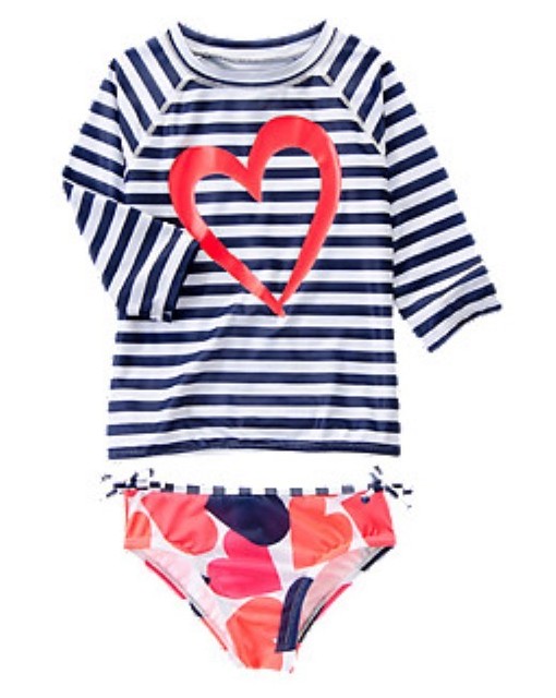 gymboree swimsuit girl