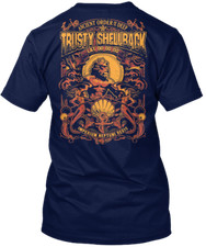 Trusty Shellback T-shirt Made in the USA Size S to 5XL