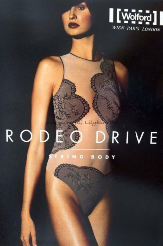 WOLFORD ~ RODEO DRIVE ~ String Body • gobi / black • S (XS) - Picture 1 of 9