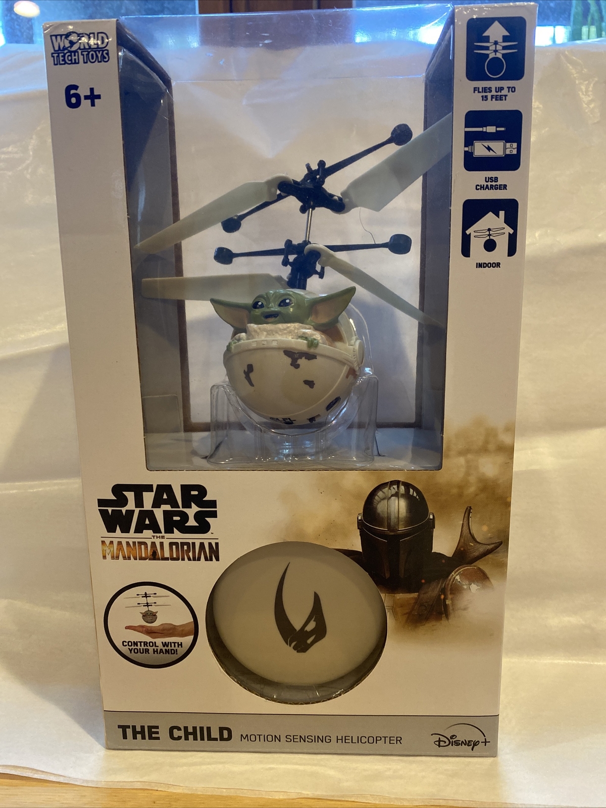 Star Wars Mandalorian The Child (Baby Yoda) Motion Sensing Flying