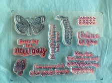 STAMPIN  UP April 2022 CHANGE IS BEAUTIFUL Paper Pumpkin STAMPS ONLY