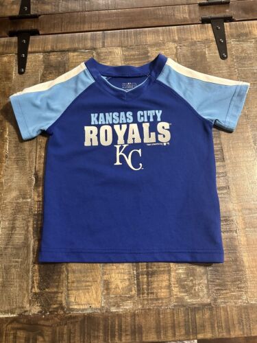 Kansas City ROYALS Toddler Shirt 3T T-Shirt - Team Athletics - Picture 1 of 4