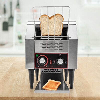 150Slices/H 1300W Commercial Conveyor Toaster Electric Bread
