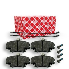FEBI BILSTEIN Bremsbeläge mit Anbaumaterial Vorne (16191) für Renault Clio II