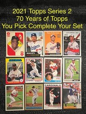 2021 Topps Series 2 70 Years of Topps Insert You Pick Complete Your Set PYC 1-70