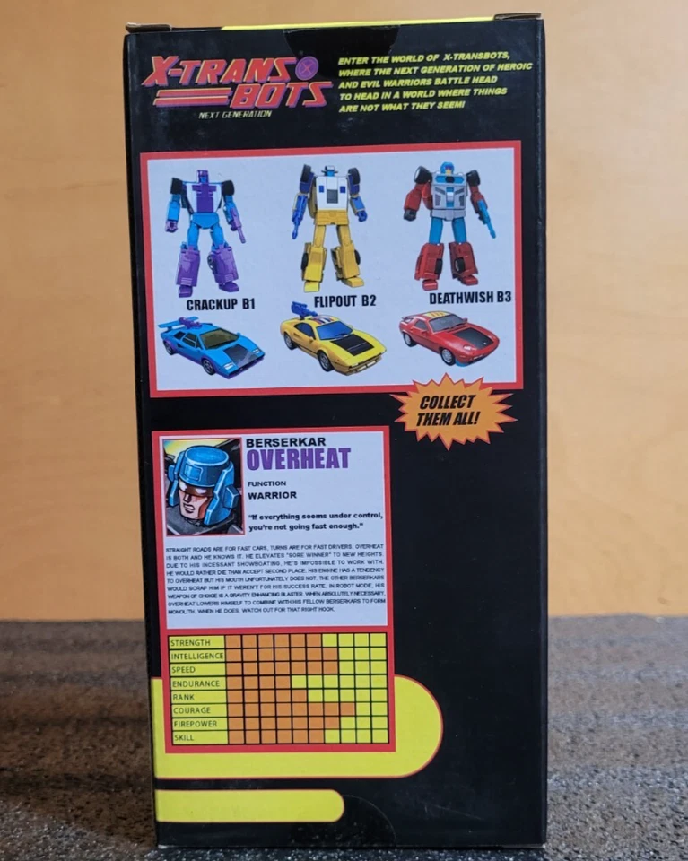 X-Transbots B4 Overheat Next Generation figure - Image 4 of 4