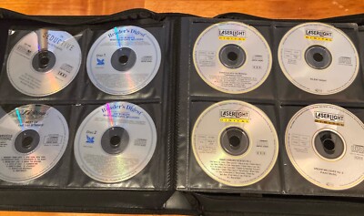CD DVD Disc Zippered Binder 29 Classical, Soundscape, Meditation
