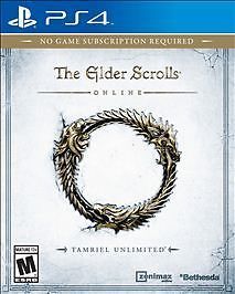 NEW The Elder Scrolls Online Tamriel Unlimited PlayStation 4 PS4 Game *SPANISH*