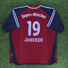 FC Bayern München 2001/02 Jancker Home Fußball Trikot/Jersey/Shirt/Maglia