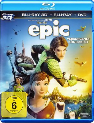 Epic - Verborgenes Königreich 3D [inkl. DVD & 2D Version]