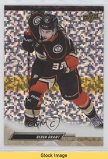 2022-23 Upper Deck Series 2 Speckled Rainbow Foil Derek Grant #255 READ 4ii
