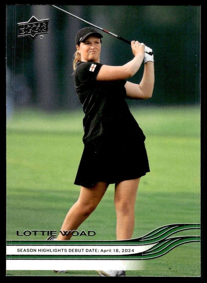 Lottie Woad 2026 Upper Deck Golf Debut Dates #76