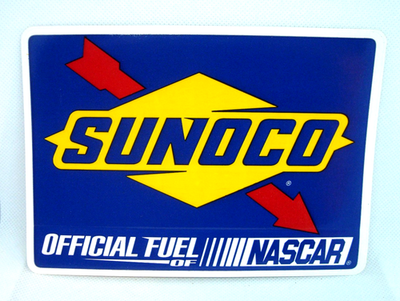 #ad #1 One SUNOCO Fuel Logo quot; OFFICIAL FUEL of NASCAR quot; DECAL Bumper Sticker $2.00 $2.00