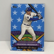 2025 Topps Archives - 2007 Topps All-Stars Freddie Freeman #07AS-9