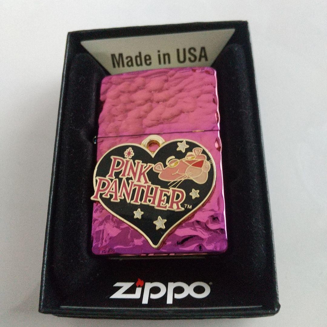 Zippo Customized Pink Panther Metal Lighter