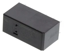 2pc Power Relay, SPDT, 12 VDC, 16 A, G2RL Series, PCB, Non Latching