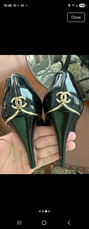 Chanel Shoes Pre Owned Excellent Condition with Dust Bag