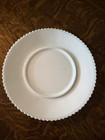 Vintage Duncan & Miller White Milk Glass 8” Sandwich Plate Mint Condition — photo 3